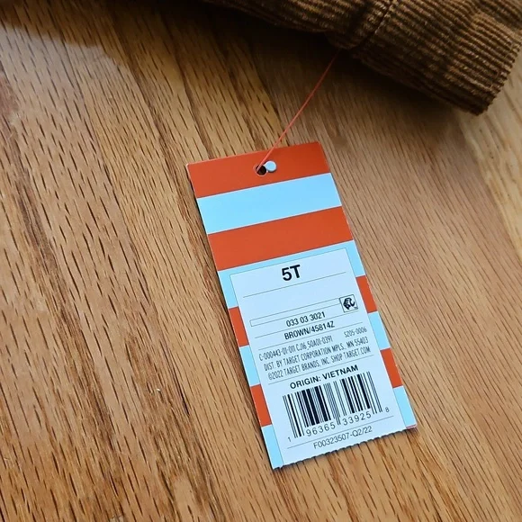 Kids Courduroy Shacket - Picture 3 of 4